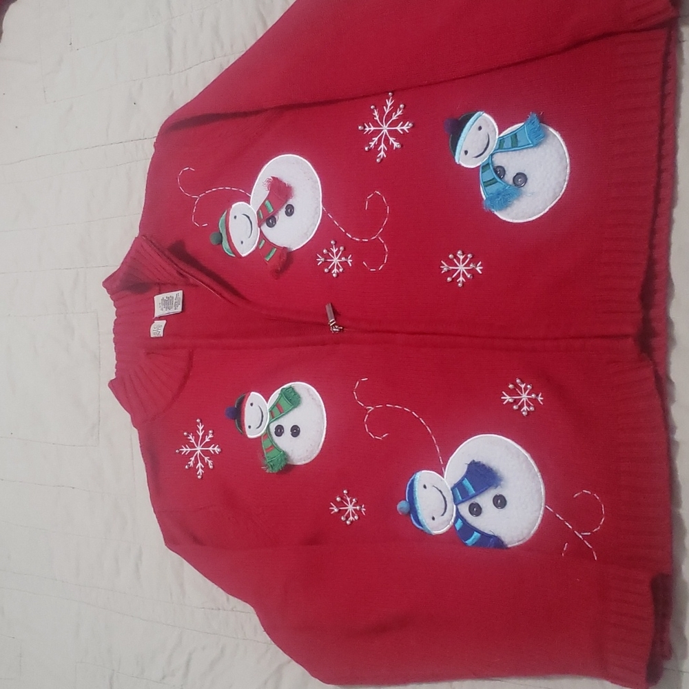 Size Small Red Christmas Sweater